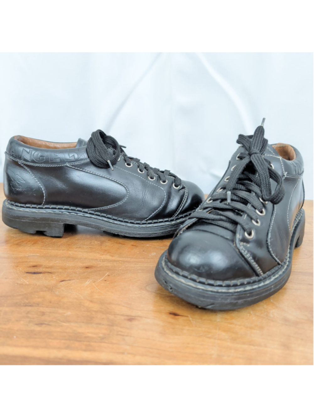 Vintage Polish Made Fluevog Angel Derby Shoes 5.5UK